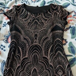 Jump Black and Silver Dress